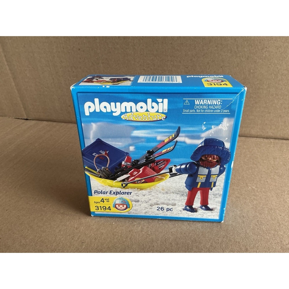 Vintage Y2K 2004 Playmobil 3194 Adventure - Polar Explorer‎ NEW